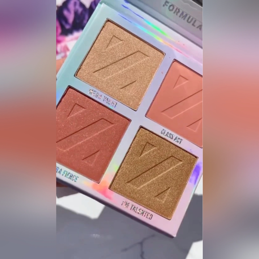 5/75$ FORMULA Z COSMETICS Transforming Beauty Palette (Color: Glam to Glow)